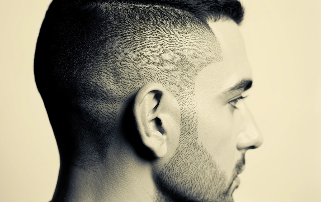 Hair texture detail